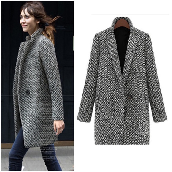 Women's gray coat Clearance